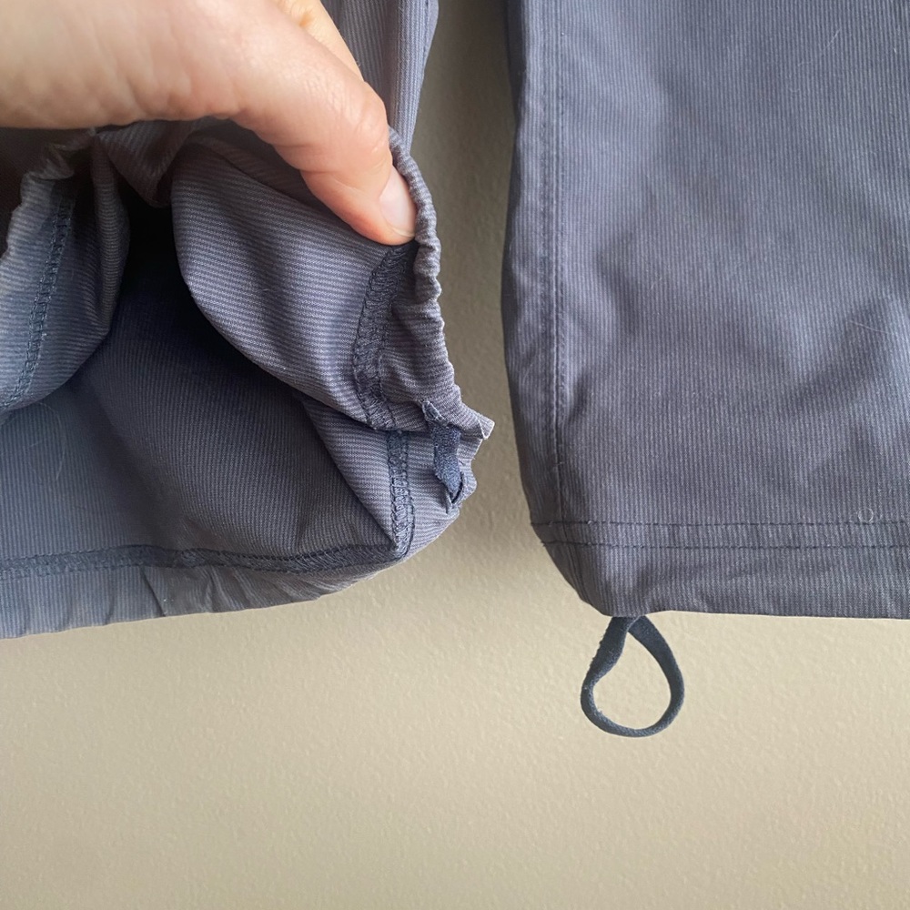 Lululemon athletica Wide Leg High Waisted Studio Pant Grey 12 - Picture 10 of 11